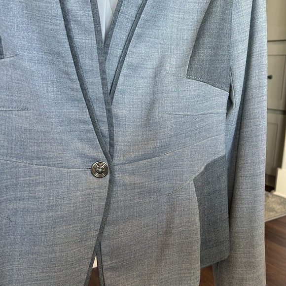 White House Black Market Grey Jacket - Picture 4 of 5